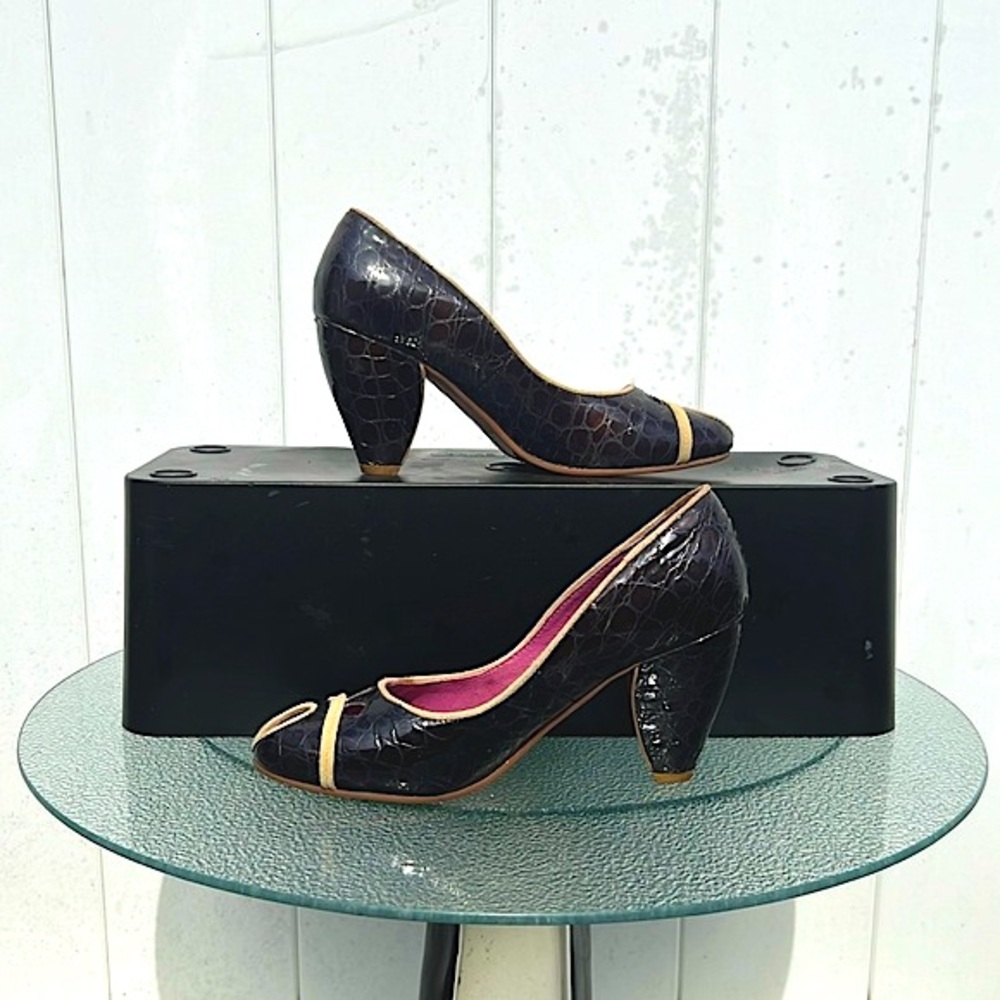 FARYL ROBIN ‘Cori’ Peep Toe Heels - Women’s 7
